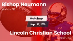 Matchup: Bishop Neumann High vs. Lincoln Christian School 2019