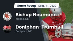 Recap: Bishop Neumann  vs. Doniphan-Trumbull  2020
