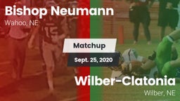 Matchup: Bishop Neumann High vs. Wilber-Clatonia  2020