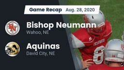 Recap: Bishop Neumann  vs. Aquinas  2020