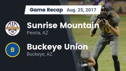 Recap: Sunrise Mountain  vs. Buckeye Union  2017