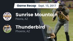 Recap: Sunrise Mountain  vs. Thunderbird  2017