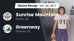 Recap: Sunrise Mountain  vs. Greenway  2017