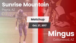Matchup: Sunrise Mountain vs. Mingus  2017