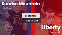 Matchup: Sunrise Mountain vs. Liberty  2018
