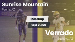 Matchup: Sunrise Mountain vs. Verrado  2018