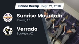 Recap: Sunrise Mountain  vs. Verrado  2018