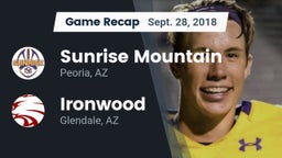 Recap: Sunrise Mountain  vs. Ironwood  2018