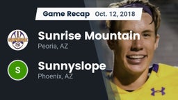 Recap: Sunrise Mountain  vs. Sunnyslope  2018