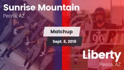 Matchup: Sunrise Mountain vs. Liberty  2019