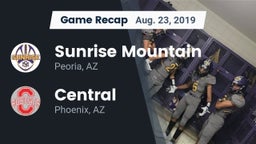 Recap: Sunrise Mountain  vs. Central  2019
