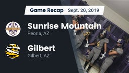 Recap: Sunrise Mountain  vs. Gilbert  2019