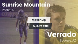 Matchup: Sunrise Mountain vs. Verrado  2019