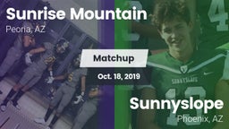 Matchup: Sunrise Mountain vs. Sunnyslope  2019