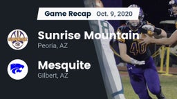 Recap: Sunrise Mountain  vs. Mesquite  2020