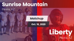 Matchup: Sunrise Mountain vs. Liberty  2020