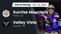 Recap: Sunrise Mountain  vs. Valley Vista  2020