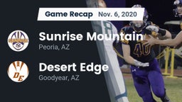 Recap: Sunrise Mountain  vs. Desert Edge  2020