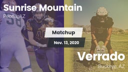 Matchup: Sunrise Mountain vs. Verrado  2020