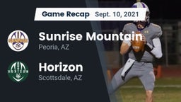 Recap: Sunrise Mountain  vs. Horizon  2021