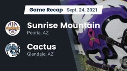 Recap: Sunrise Mountain  vs. Cactus  2021
