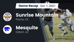 Recap: Sunrise Mountain  vs. Mesquite  2021