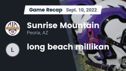 Recap: Sunrise Mountain  vs. long beach millikan  2022