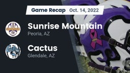 Recap: Sunrise Mountain  vs. Cactus  2022