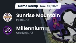 Recap: Sunrise Mountain  vs. Millennium   2022