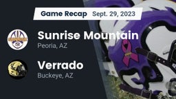 Recap: Sunrise Mountain  vs. Verrado  2023