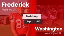 Matchup: Frederick High vs. Washington  2017