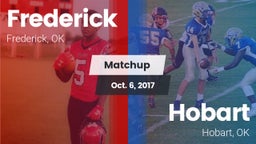 Matchup: Frederick High vs. Hobart  2017