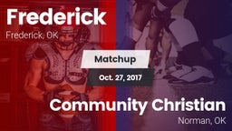 Matchup: Frederick High vs. Community Christian  2017