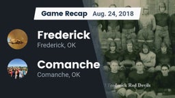 Recap: Frederick  vs. Comanche  2018