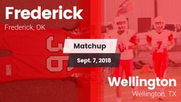 Matchup: Frederick High vs. Wellington  2018