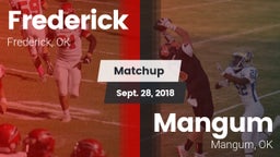 Matchup: Frederick High vs. Mangum  2018
