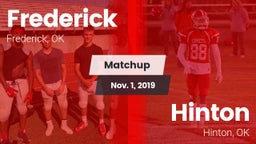 Matchup: Frederick High vs. Hinton  2019