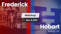 Matchup: Frederick High vs. Hobart  2019