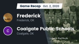 Recap: Frederick  vs. Coalgate Public Schools 2020
