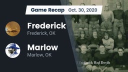 Recap: Frederick  vs. Marlow  2020