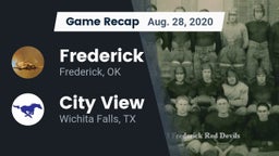 Recap: Frederick  vs. City View  2020