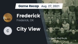Recap: Frederick  vs. City View 2021