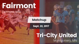 Matchup: Fairmont  vs. Tri-City United  2017