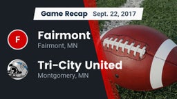 Recap: Fairmont  vs. Tri-City United  2017
