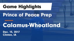 Prince of Peace Prep  vs Calamus-Wheatland  Game Highlights - Dec. 15, 2017