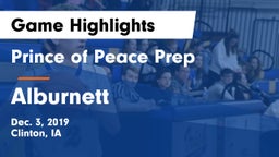 Prince of Peace Prep  vs Alburnett  Game Highlights - Dec. 3, 2019