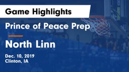 Prince of Peace Prep  vs North Linn  Game Highlights - Dec. 10, 2019