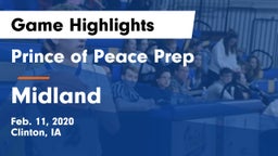 Prince of Peace Prep  vs Midland  Game Highlights - Feb. 11, 2020