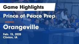 Prince of Peace Prep  vs Orangeville  Game Highlights - Feb. 15, 2020