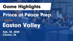 Prince of Peace Prep  vs Easton Valley  Game Highlights - Feb. 25, 2020